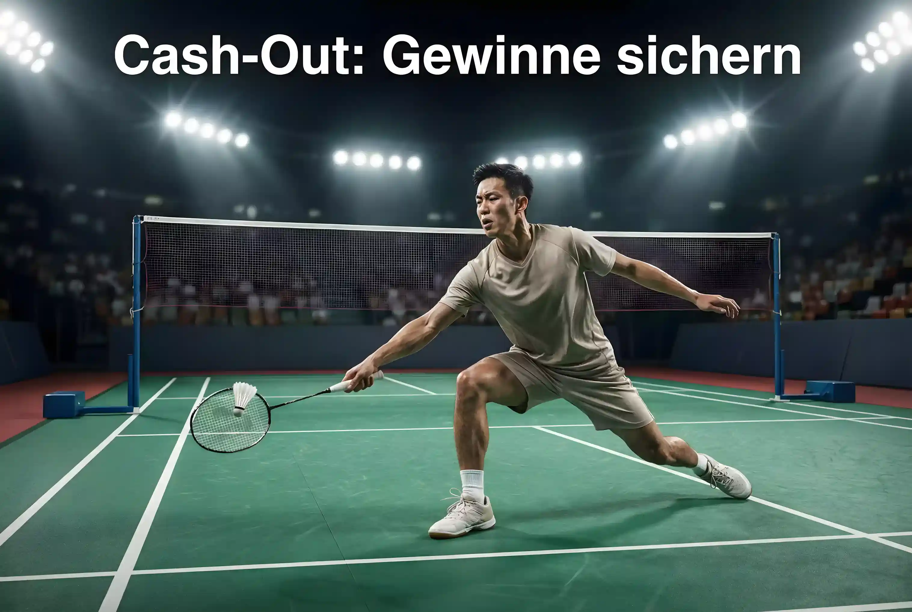 Cash-Out bei Badminton Wetten — Gewinne sichern
