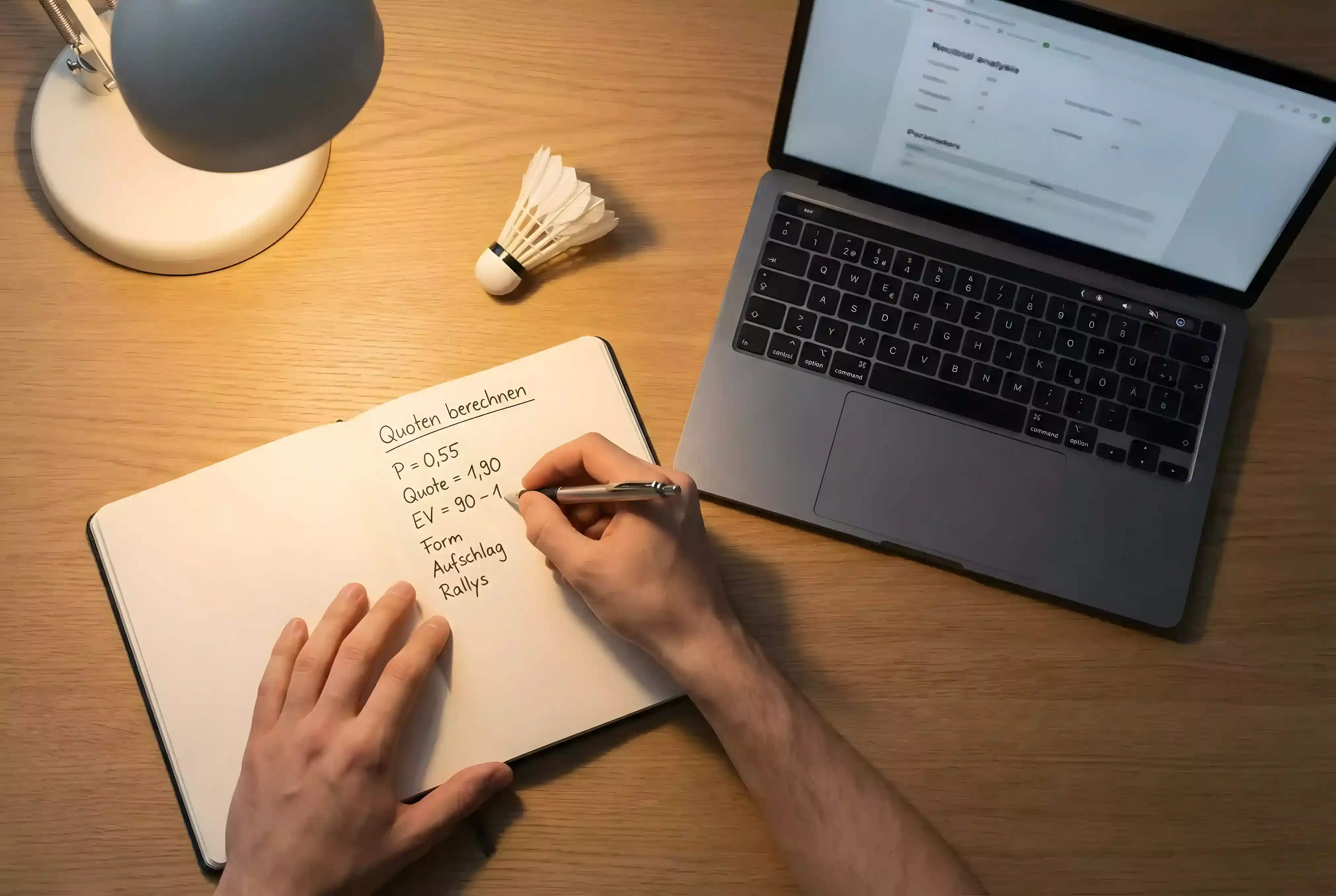 Badminton Quoten berechnen — Formeln und Praxis