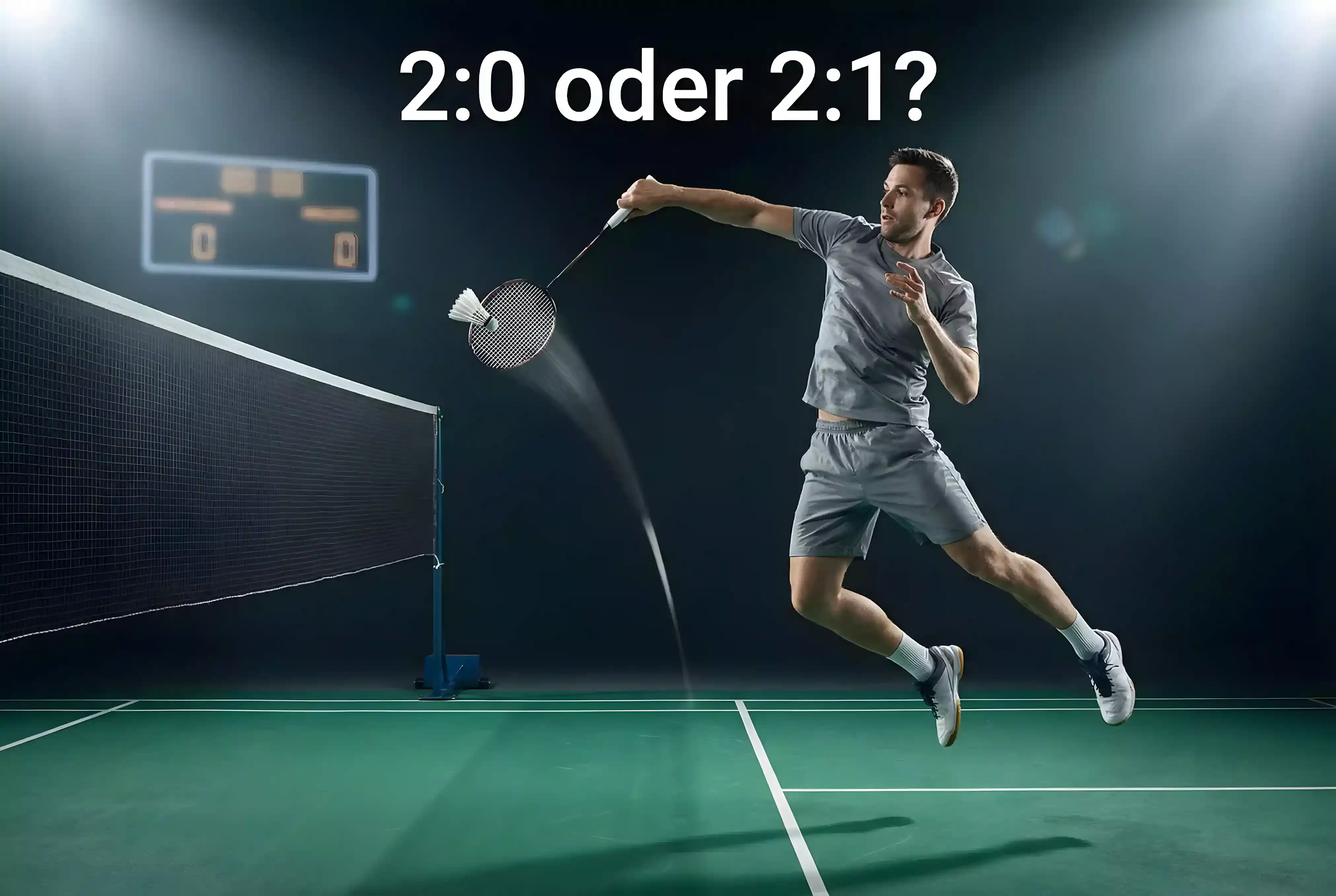Badminton Satzwetten Strategie — 2:0 oder 2:1?